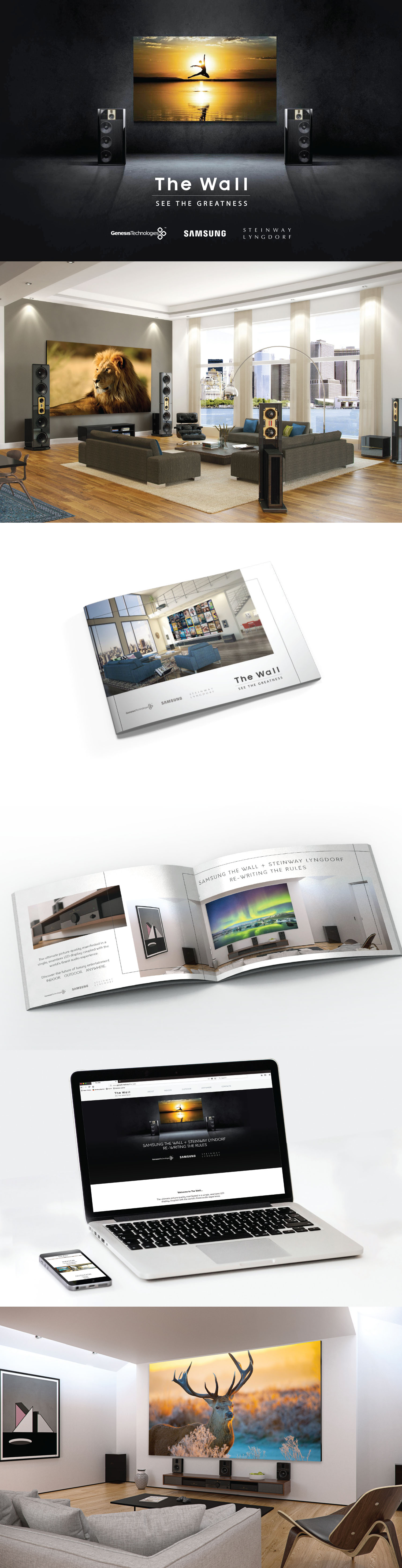 Branding project by Algarve design company Creation Media